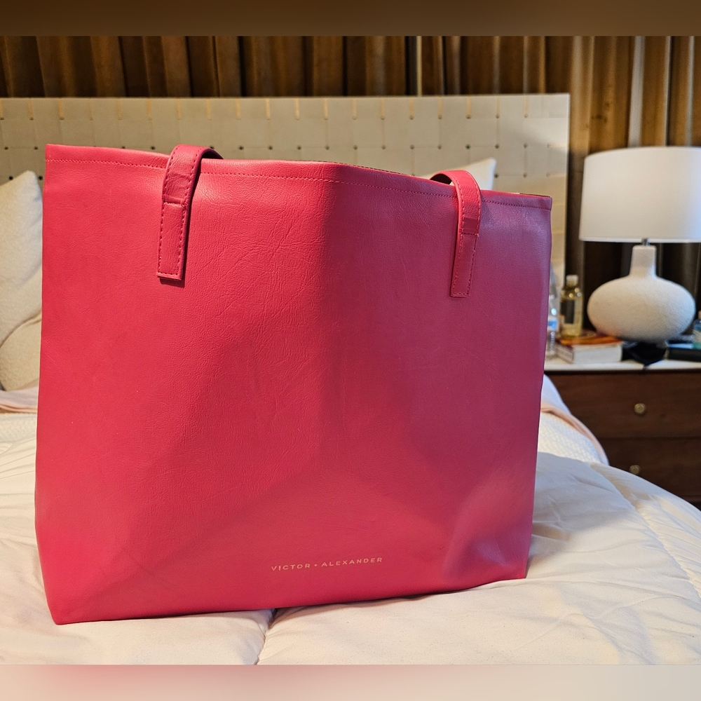 Victor Alexander Tote Pink